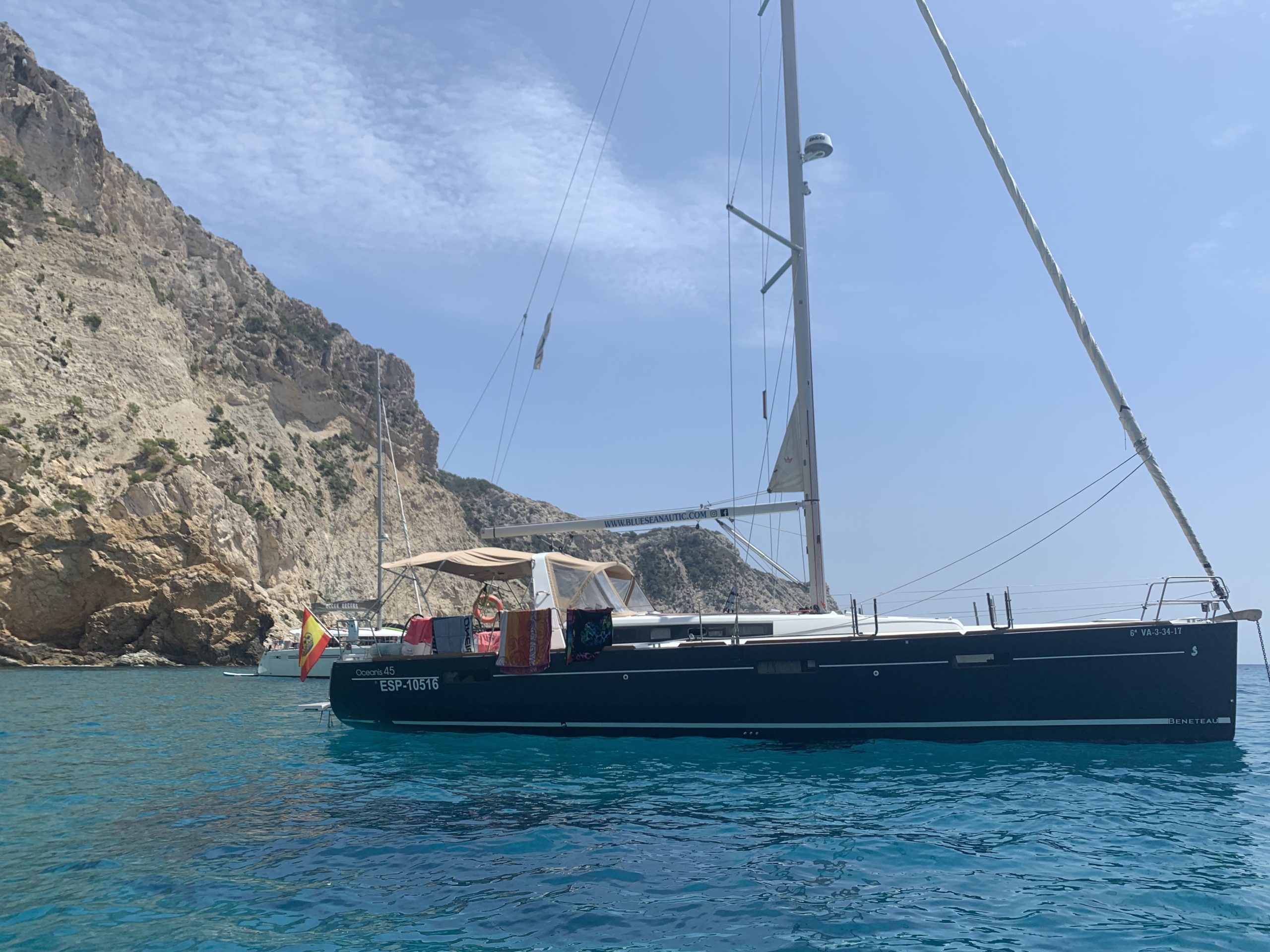 Alquiler velero charter en valencia